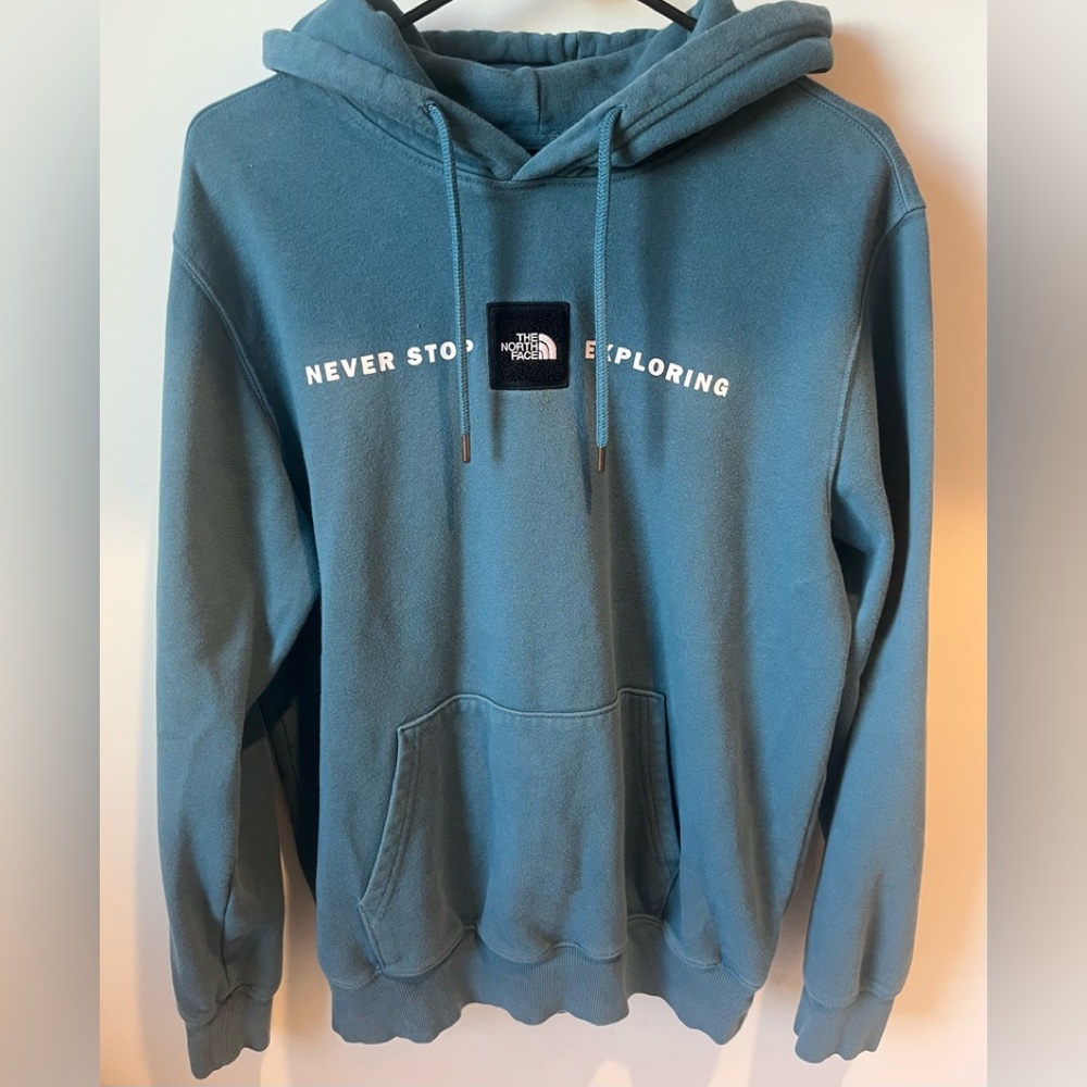 The North Face Blue Sweatshirt with Logo